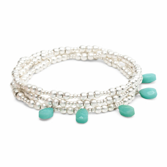 Bracelet 3 En 1 - Turquoise