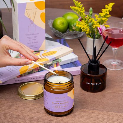 Bougie De Soya - Fleur De Saule