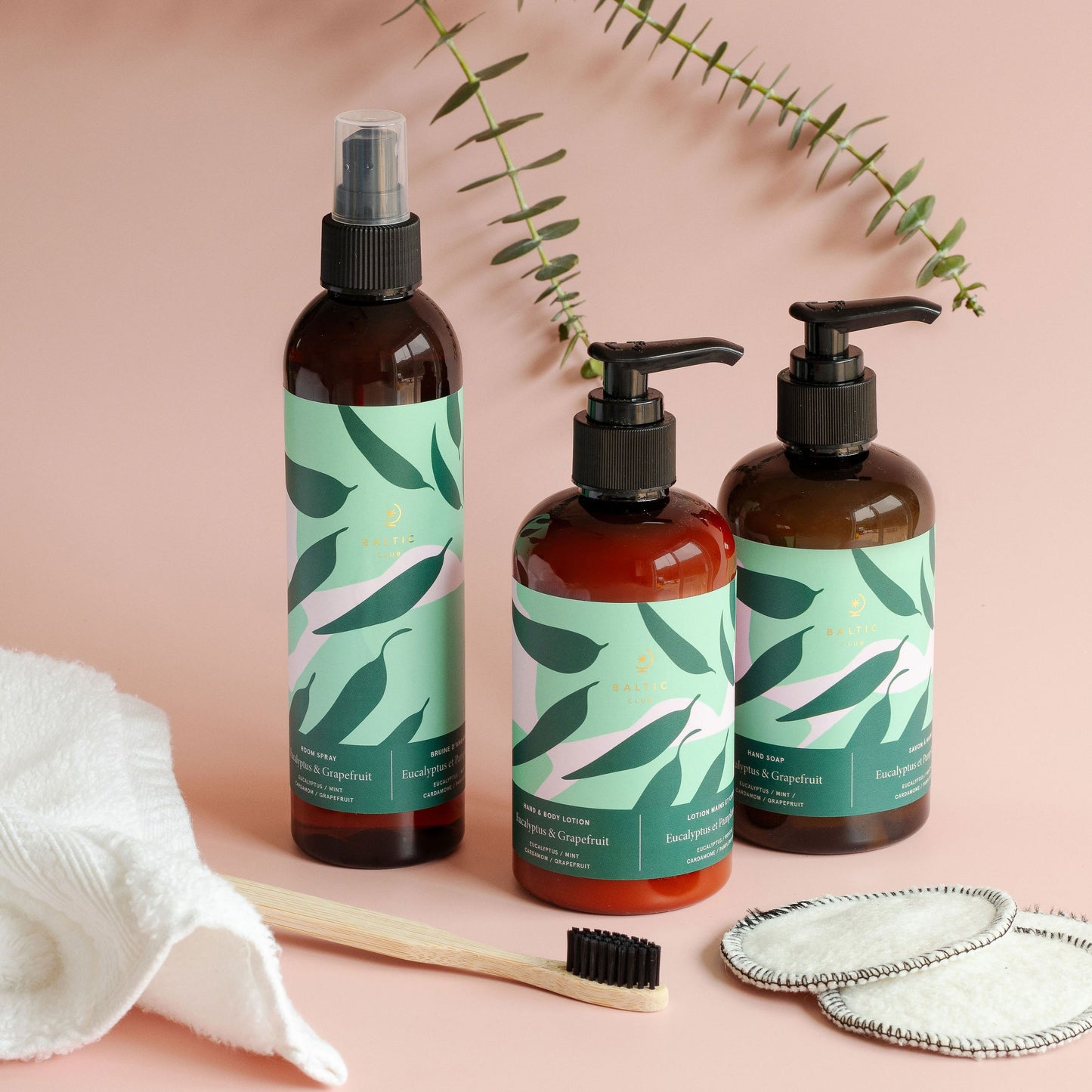 Savon À Mains - Eucalyptus & Pamplemousse