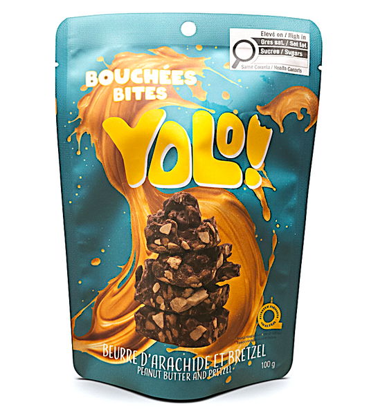 Bouchées Beurre D’arachide Et Bretzel