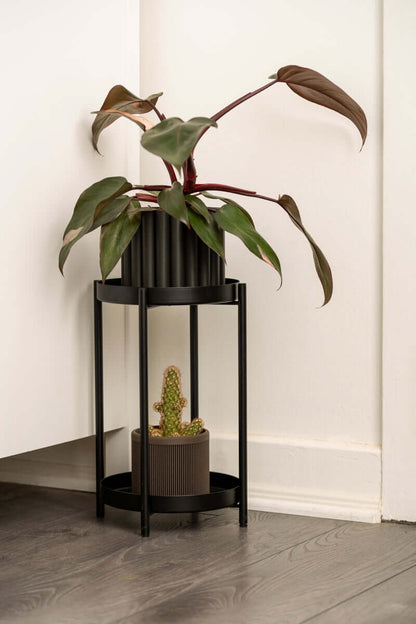 Cache-Pot - Le Fleuri - Blanc - 5″