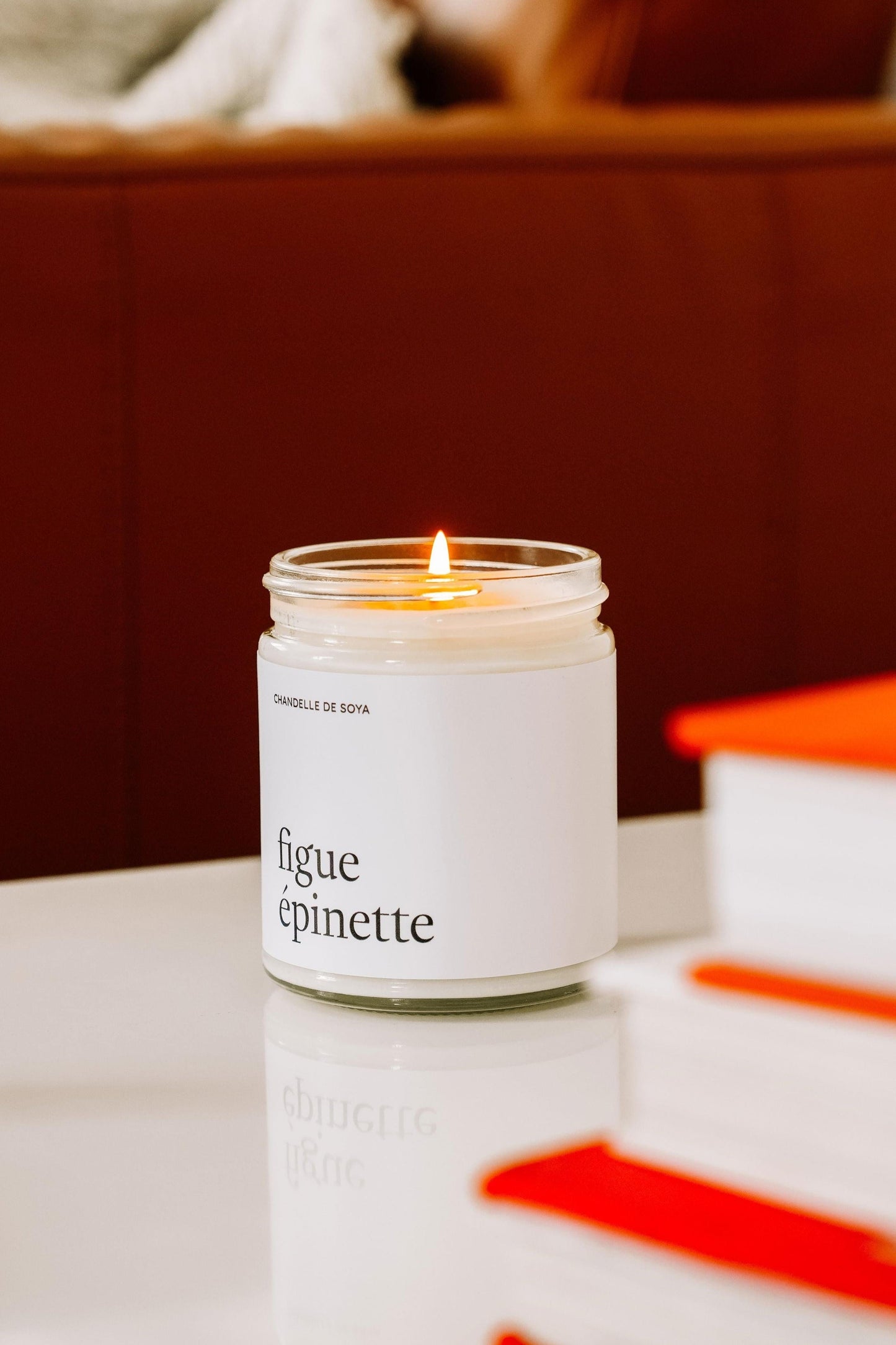 Bougie De Soya - Figue Épinette