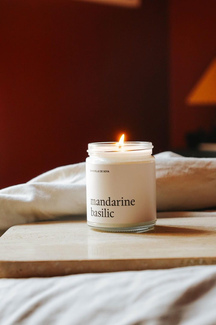 Bougie De Soya - Mandarine Basilic