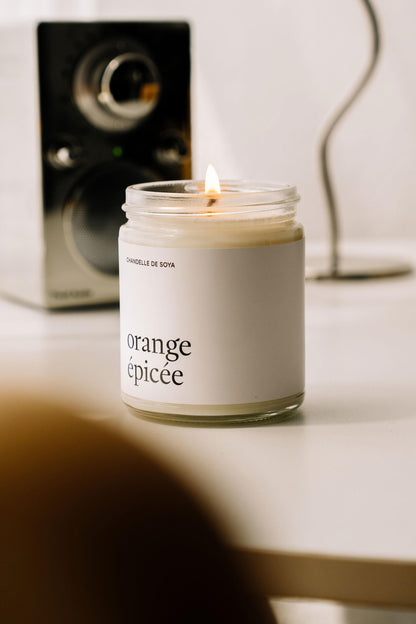 Bougie De Soya - Orange Épicée