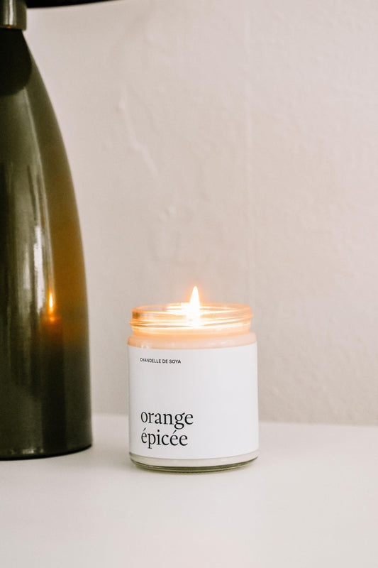 Bougie De Soya - Orange Épicée