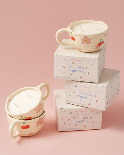 Bougie De Soya - Tasse Coquette