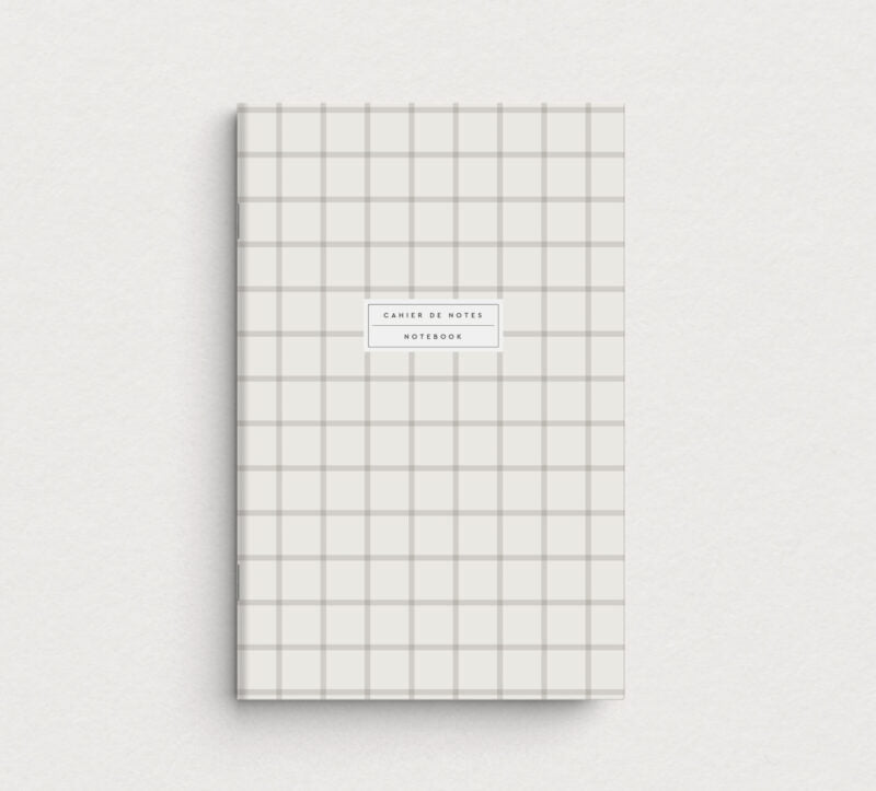 Cahier De Notes - Carreaux