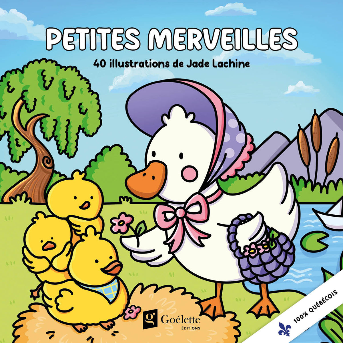 Cahier À Colorier - Petites Merveilles
