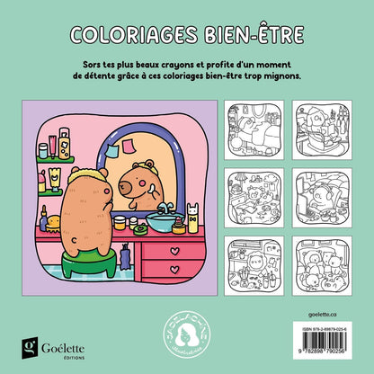 Cahier À Colorier - Bien-Être