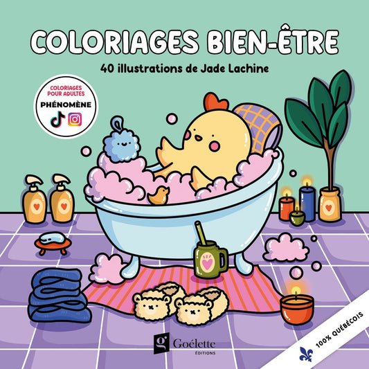 Cahier À Colorier - Bien-Être