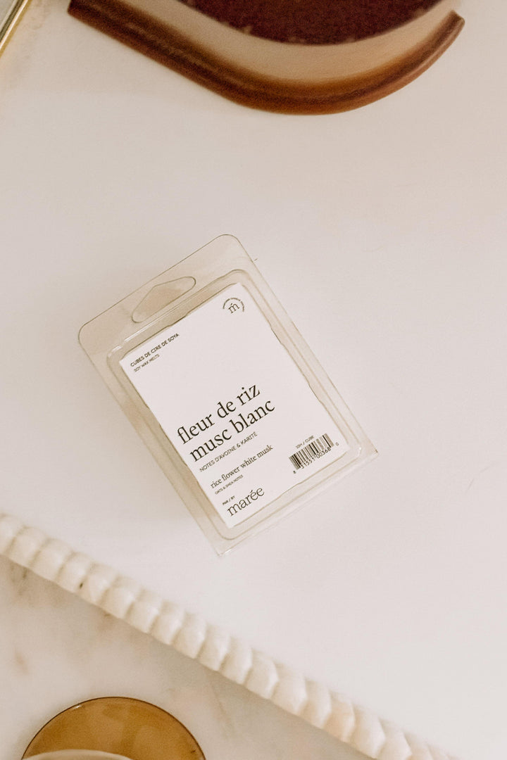 Pastilles De Cire - Fleur De Riz & Musc Blanc