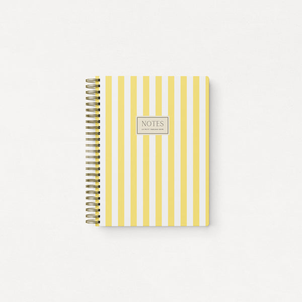 Cahier De Notes - Ligné Jaune