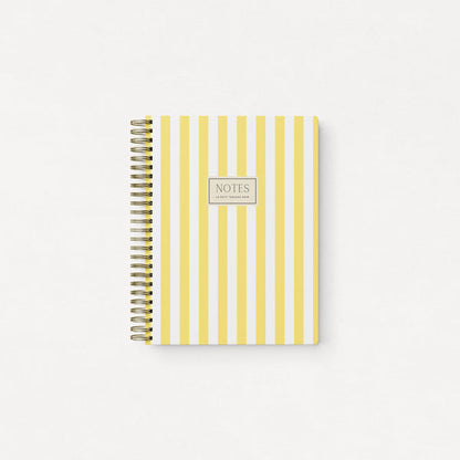 Cahier De Notes - Ligné Jaune