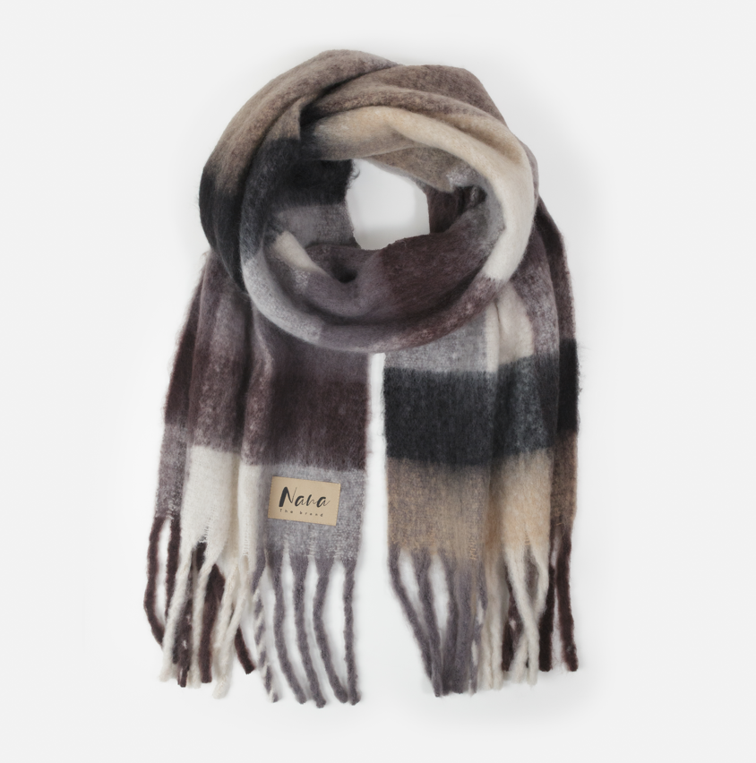 Foulard Genève  - Taupe