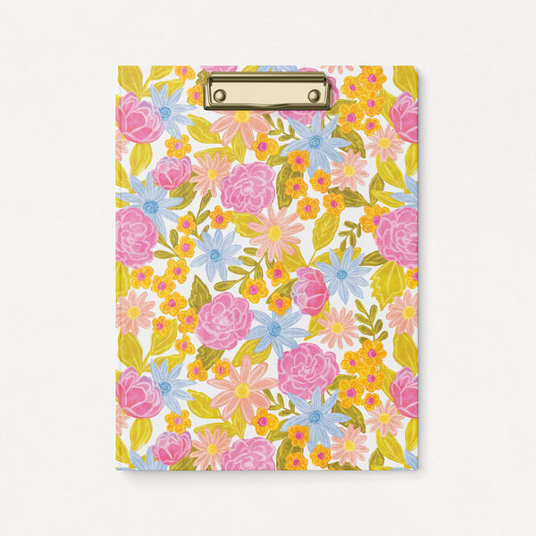 Clip Folio - Floral Pop