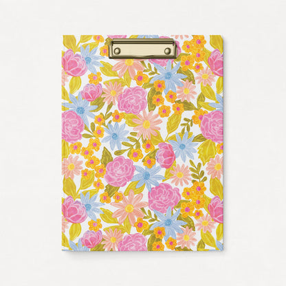 Clip Folio - Floral Pop