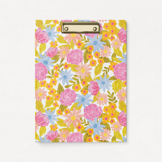 Clip Folio - Floral Pop