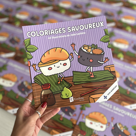 Cahier À Colorier - Coloriages Savoureux