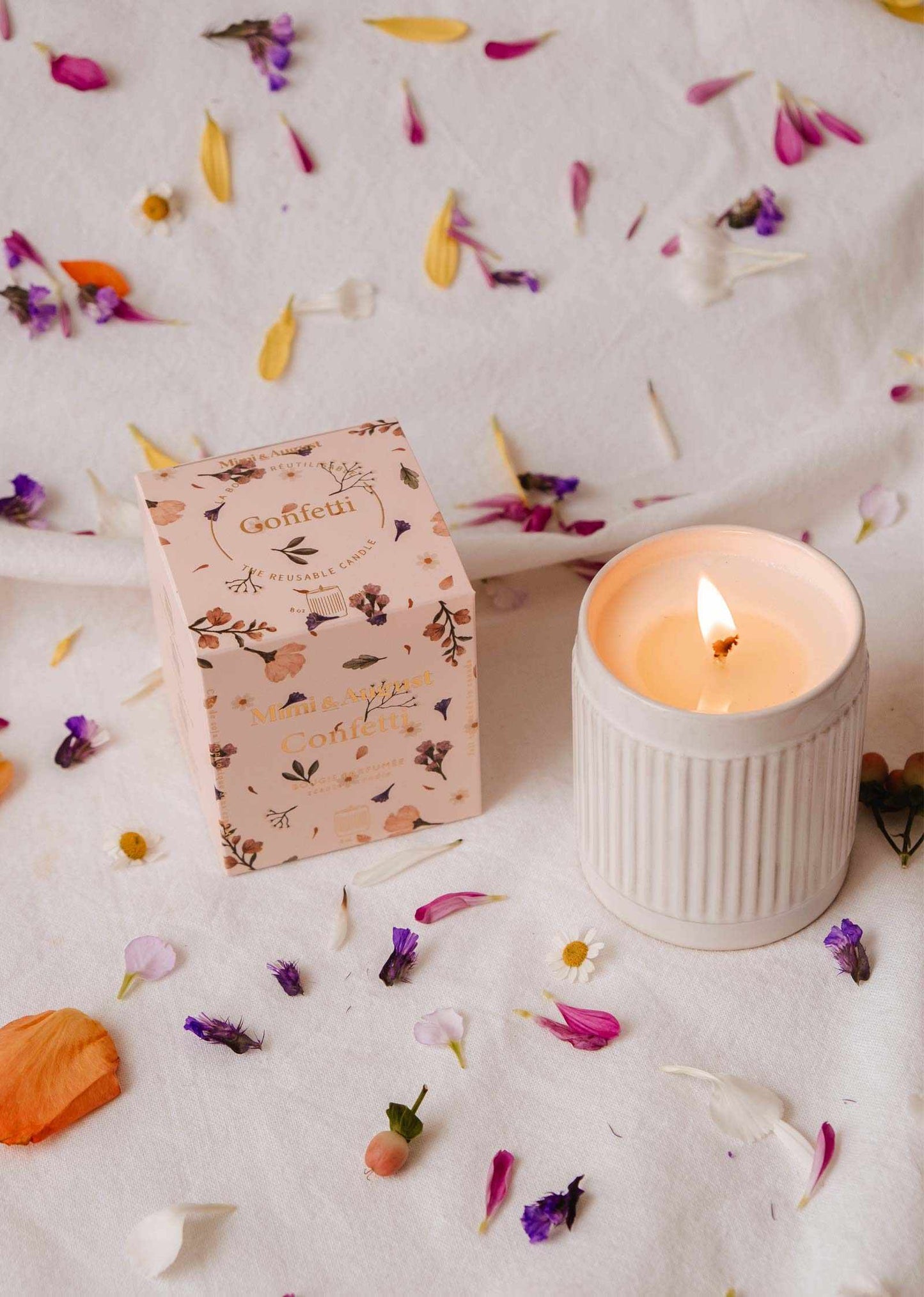 Bougie De Soya - Confetti