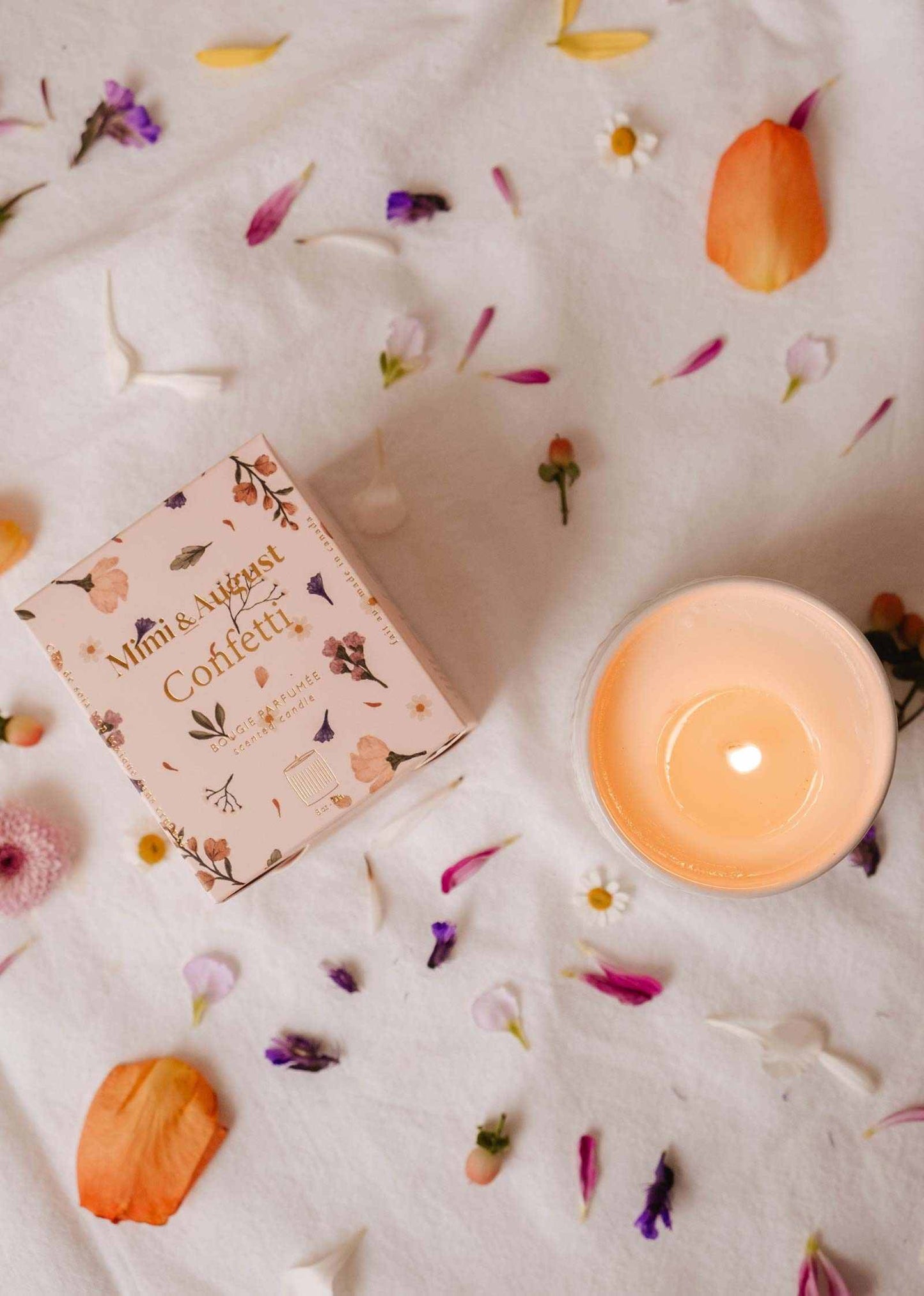 Bougie De Soya - Confetti
