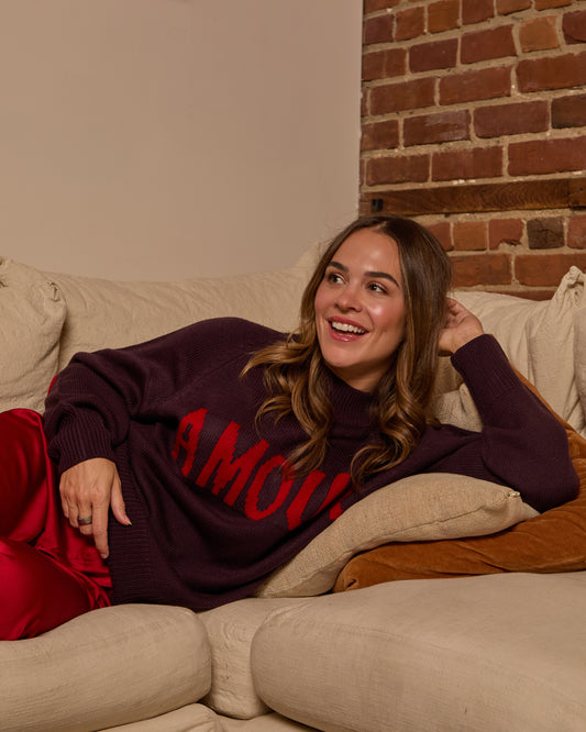 Chandail Daisy - Violet