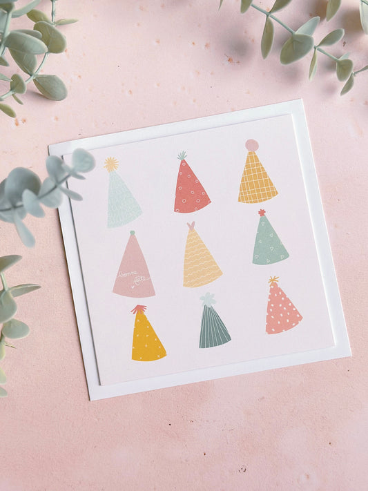 Carte De Souhait - Chapeaux