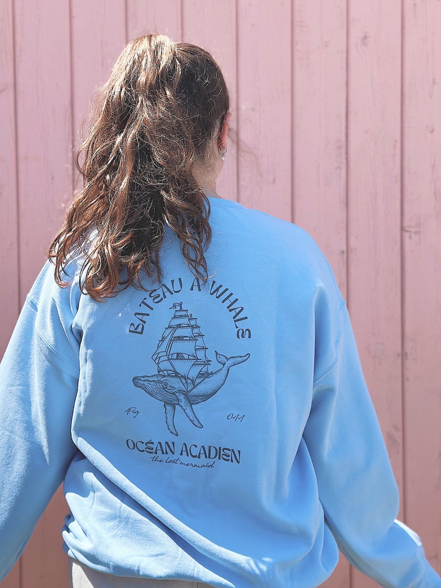 Crewneck - Bateau À Whale