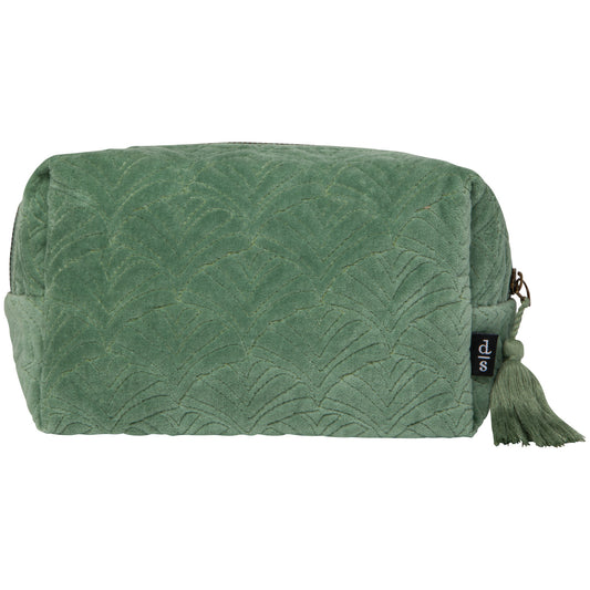 Trousse En Velours - Jade