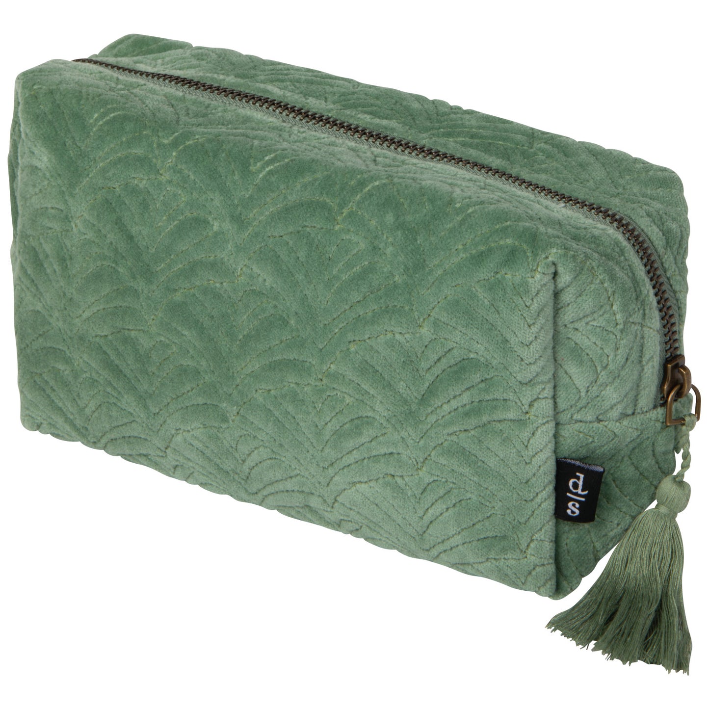 Trousse En Velours - Jade