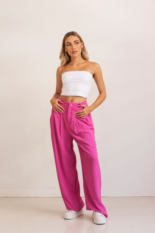 Pantalon - Grace - Fuschia