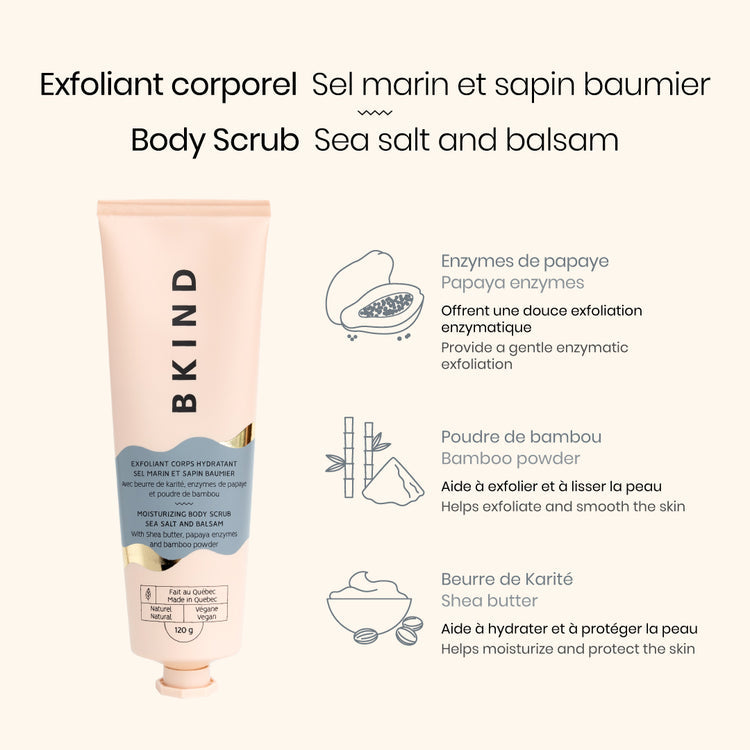 Exfoliant Corporel - Sapin Baumier & Sel Marin