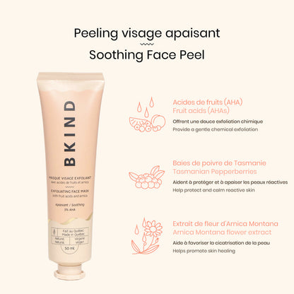 Masque Visage Exfoliant - Apaisant