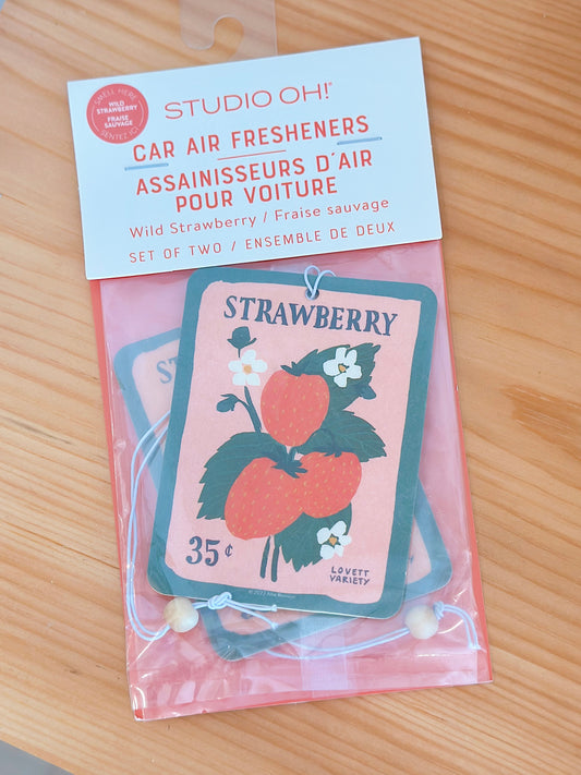 Sent-bon D’auto - Fraises