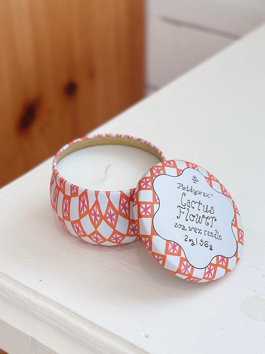 Bougie De Soya - Cactus Flower