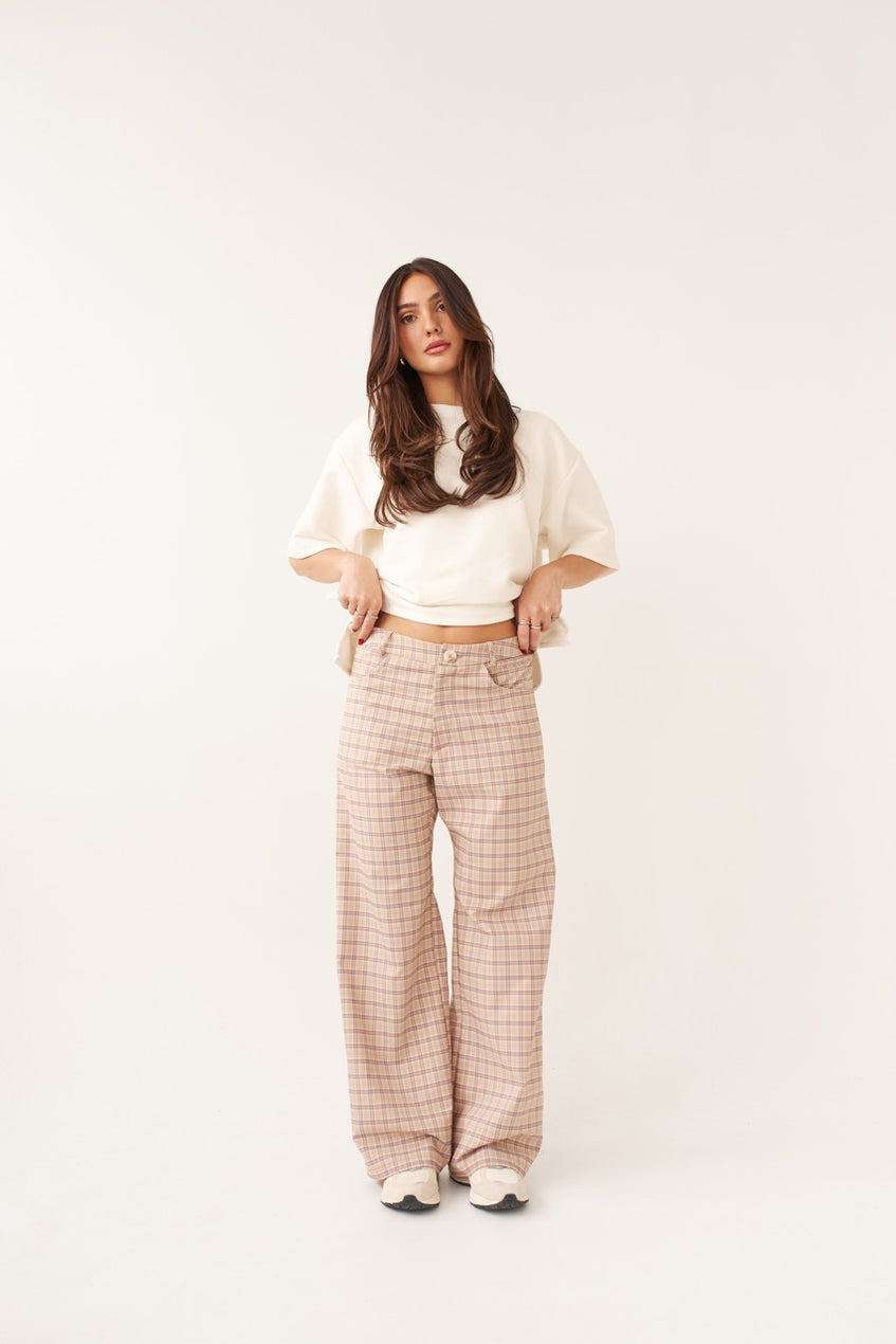 Pantalon Harper - Plaid