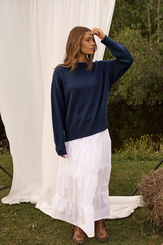 Tricot - Tess - Marine