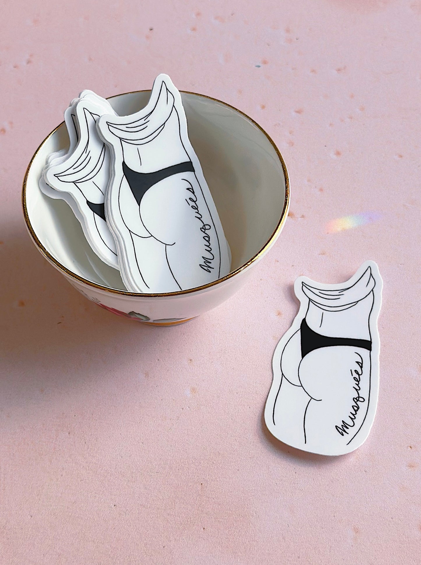 Autocollant - Fesses