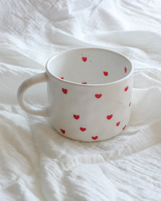 Tasse - Cœurs Rouges