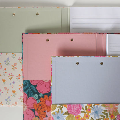 Clip Folio - Floral Pop