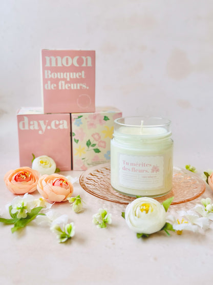 Bougie De Soya - Freesia & Fleur De Cerisier