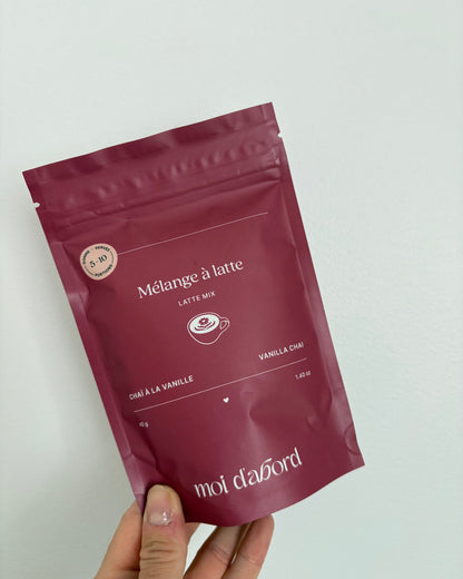 Mélange À Chaï Latté Vanille