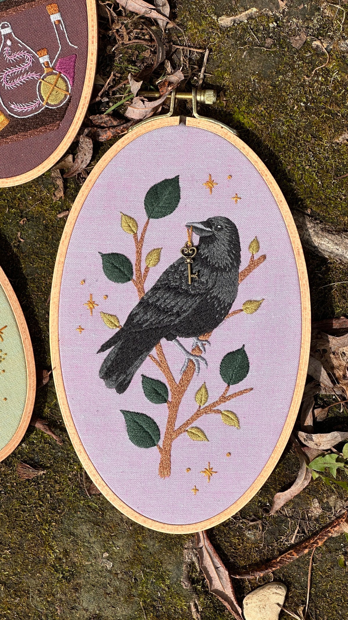 Kit De Broderie D.I.Y - Corneille