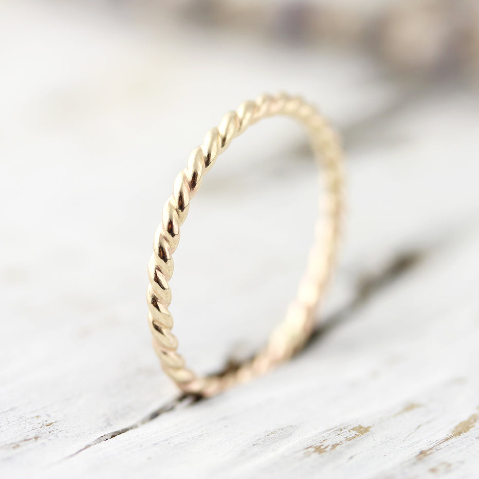 Bague Large - Torsadée - Couleurs Variées