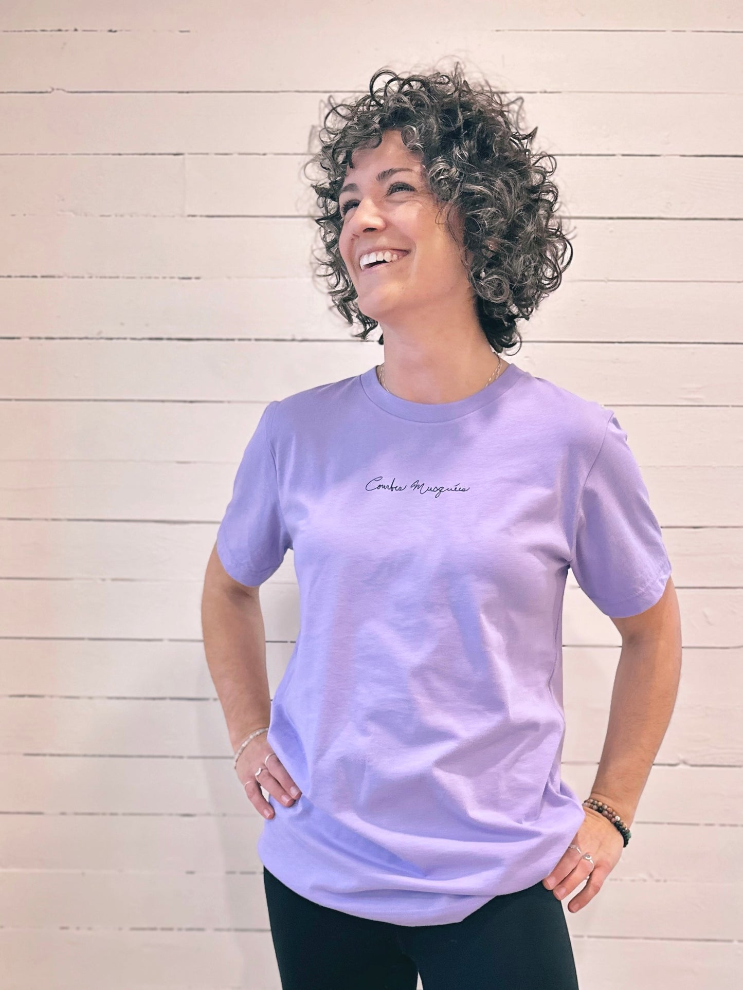 T-shirt Lectrice - Mauve
