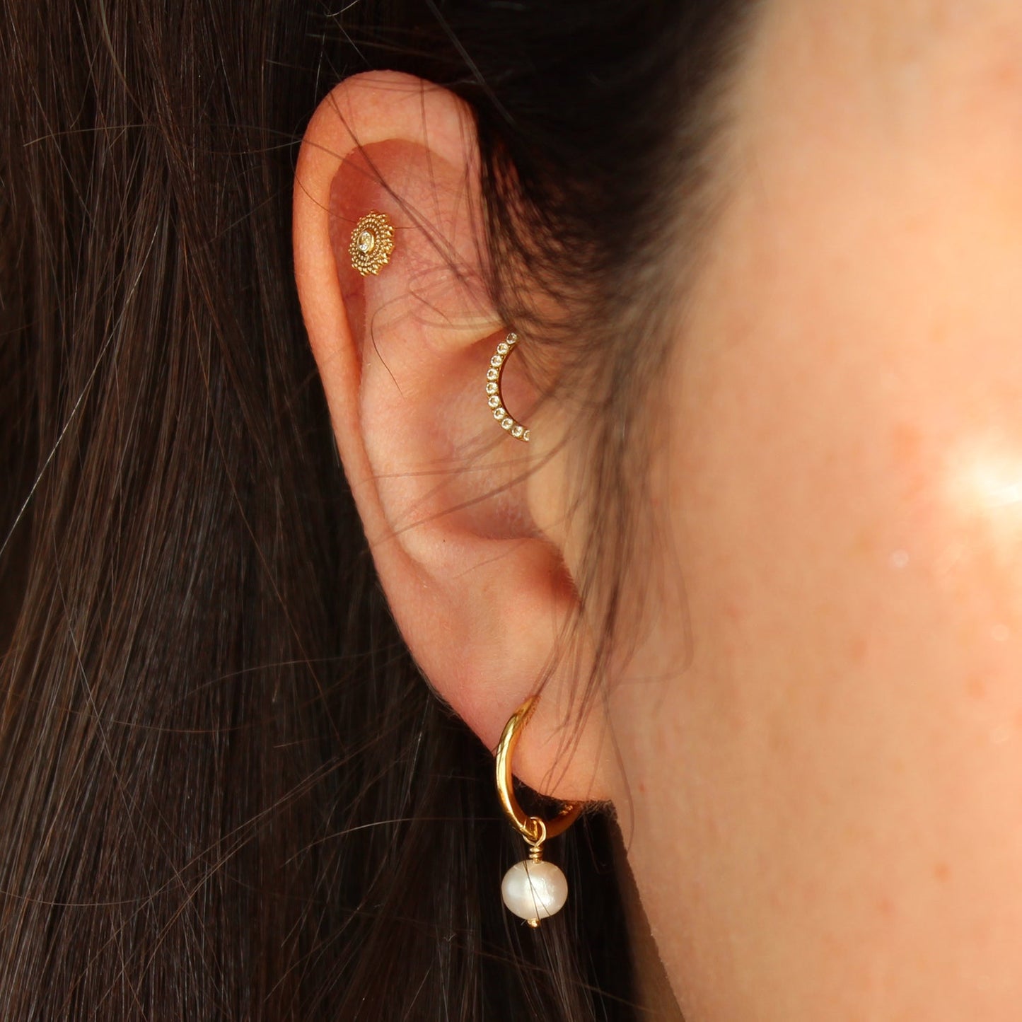 Anneaux Lily - Or Jaune