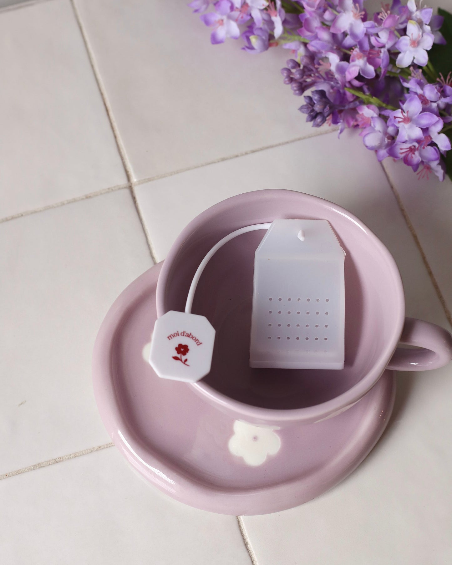 Infuseur En Silicone - Lilas