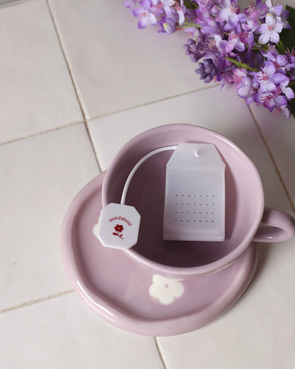 Infuseur En Silicone - Lilas