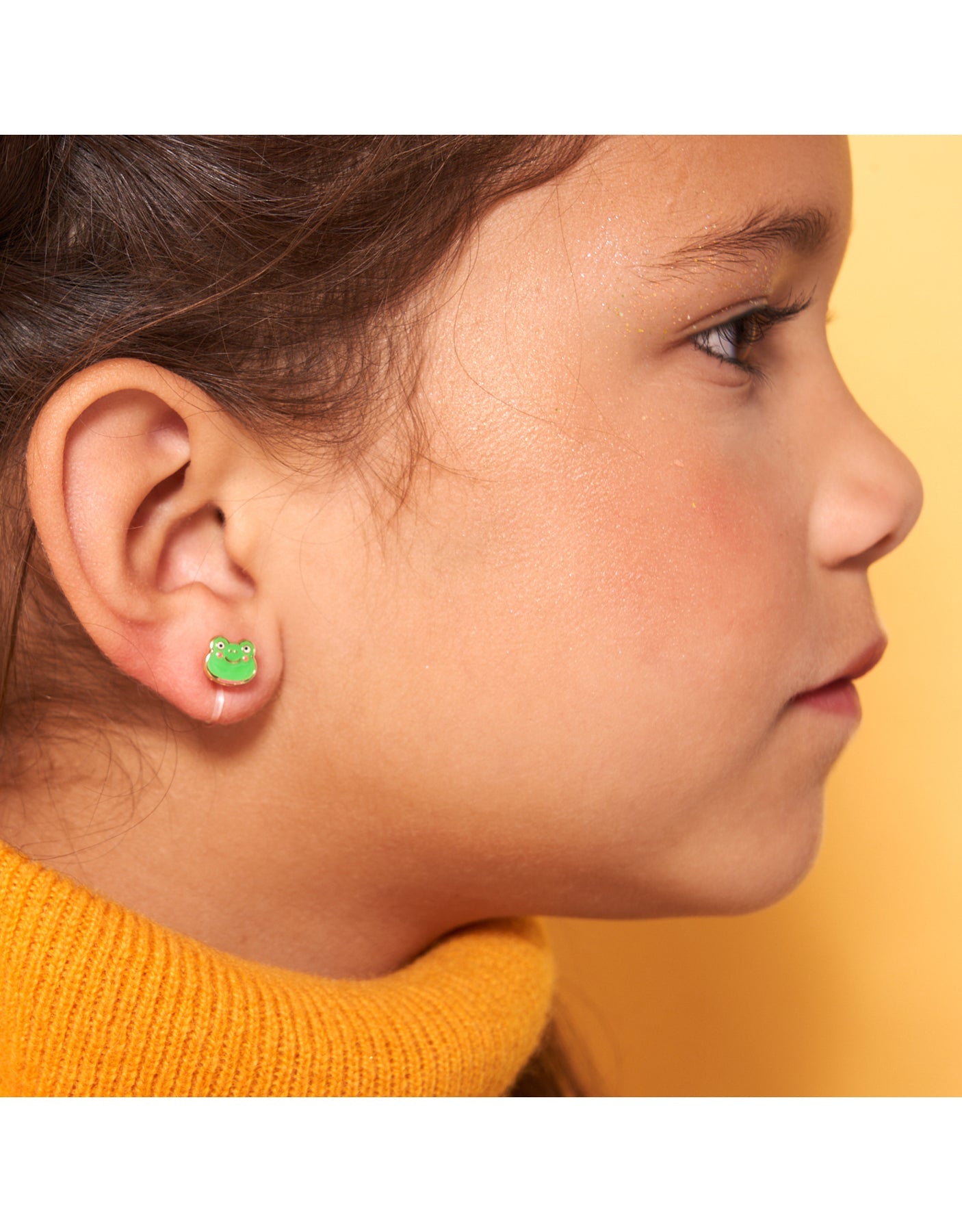 Boucles D'oreilles - Clip - Fleurs Roses