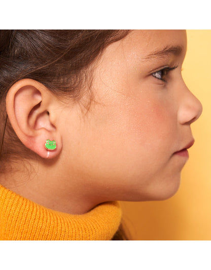 Boucles D'oreilles - Clip - Fleurs Roses