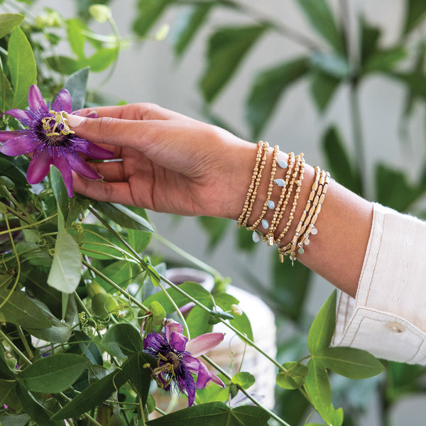 Bracelet 3-en-1 - Or & Argent - Gouttes